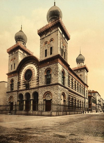 Templo Israelitico, Turijn door Italian Photographer Italian Photographer