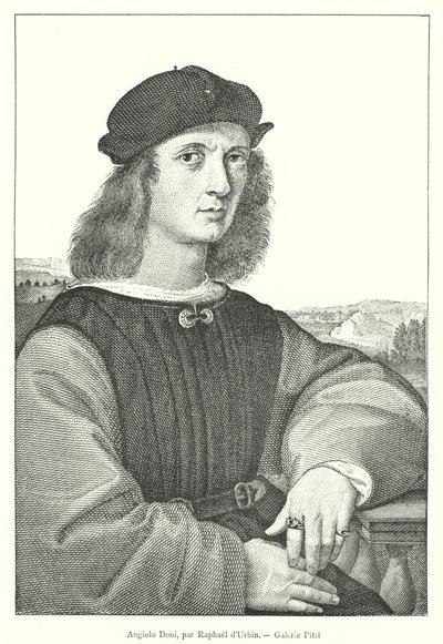Angiolo Doni, door Raphael d