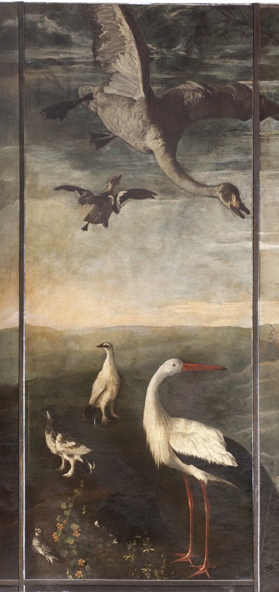 Dieren, Mythe van Orpheus (detail) door Italian School