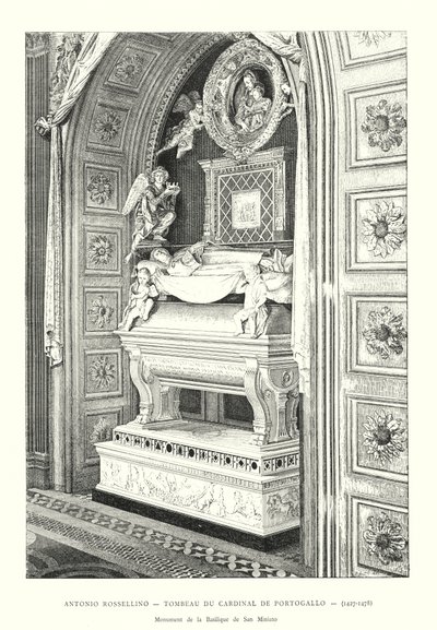 Antonio Rossellino, Graf van de Kardinaal van Portogallo door Italian School