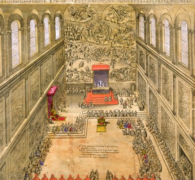 Audience Chapel in het Vaticaan door Italian School