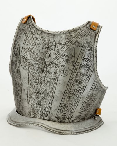 Rugplaat voor een kinderharnas uit het arsenaal van de Medici, ca. 1575 met latere aanpassingen door Italian School