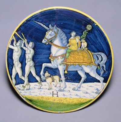 C.86-1927 Schotel met afbeelding van Caesar