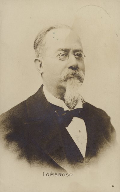 Cesare Lombroso (1835-1909), Italiaanse arts en criminoloog door Italian School