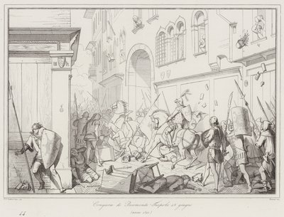 Samenzwering van Boemondo Tiepolo 15 juni door Italian School