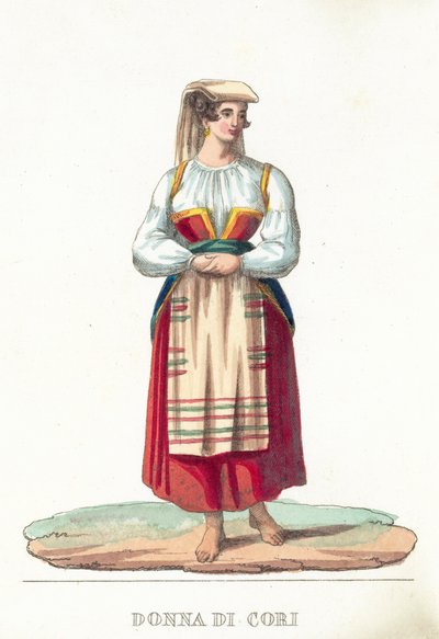 Donna Di Cori door Italian School