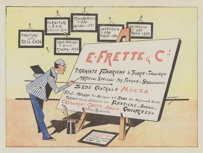 E Frette & C door Italian School
