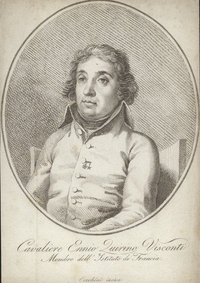 Ennio Quirino Visconti door Italian School
