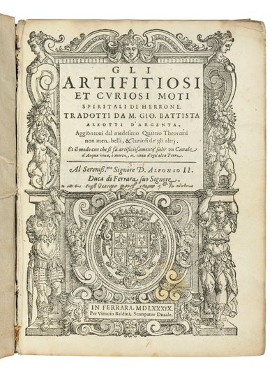 Eerste Editie van Aleotti