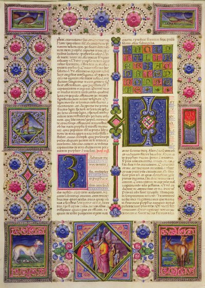 Boek van de Profeet Zacharia, uit de Borso d