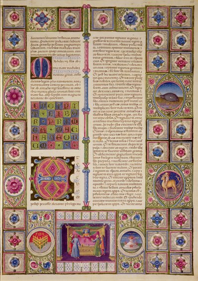 Opening van het Eerste Boek van de Makkabeeën, uit de Borso d