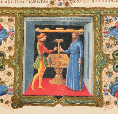 Brief van St. Paulus aan Timoteüs, uit de Borso d