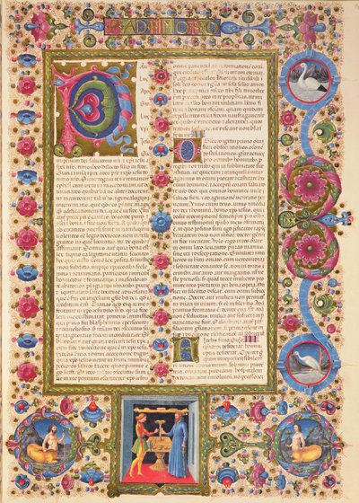 Fol.208r Brief van St. Paul aan Timotheüs, uit de Borso d