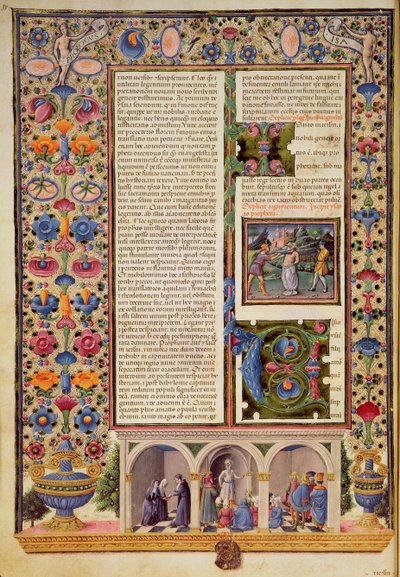 Proloog tot het Boek van de Profeten (Jesaja), uit de Borso d