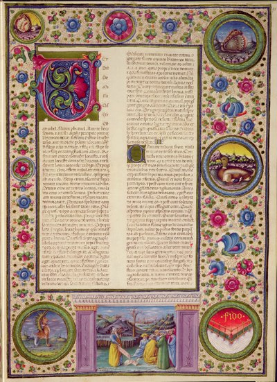 Fol.91r Boek van de Profeet Joël, uit de Borso d