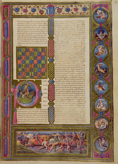 Beginwoorden van het Boek van de Joden, uit de Borso d