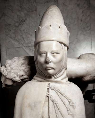 Grafmonument van de eerste doge van Genua Simone Boccanegra door Italian School