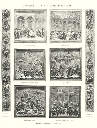Ghiberti, De Deuren van het Baptisterium, Lorenzo Ghiberti door Italian School