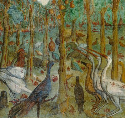 Gli alberi suderanno sangue (detail van de Openbaring van Johannes) door Italian School