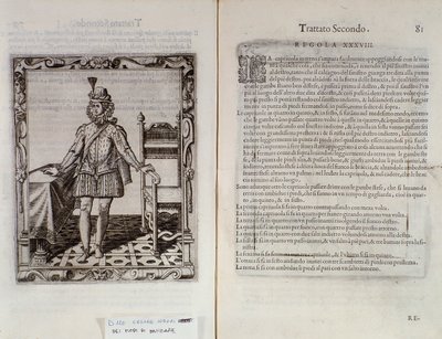 Hoe de capriola te dansen Dubbele pagina van Le Gratie d