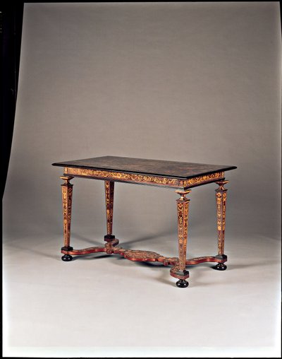 Ingelegde tafel, Rome, c.1730 door Italian School