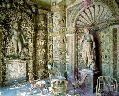 Interieur van de grot, Villa la Pietra door Italian School