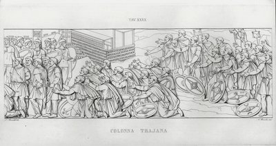 La Colonna Trajana, Trajanus