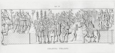 La Colonna Trajana, Trajanus