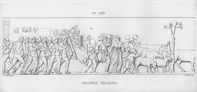 La Colonna Trajana, Trajanus