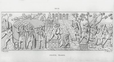 La Colonna Trajana, Trajanus