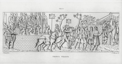 La Colonna Trajana, Trajanus