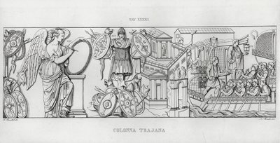 La Colonna Trajana, Trajanus