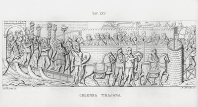La Colonna Trajana, Trajanus
