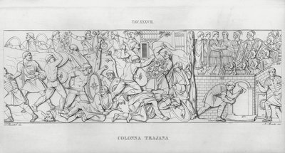 La Colonna Trajana, Trajanus