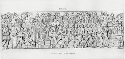 La Colonna Trajana, Trajanus
