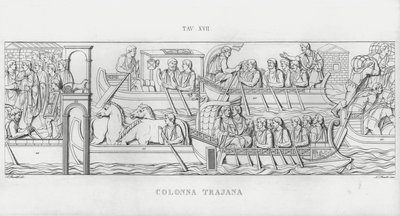 La Colonna Trajana, Trajanus