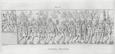 La Colonna Trajana, Trajanus