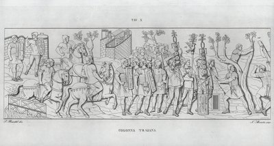 La Colonna Trajana, Trajanus