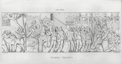 La Colonna Trajana, Trajanus