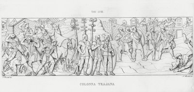 La Colonna Trajana, Trajanus