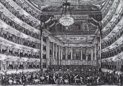 La Scala, Milaan door Italian School