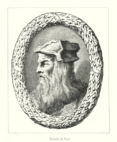 Leonardo da Vinci door Italian School