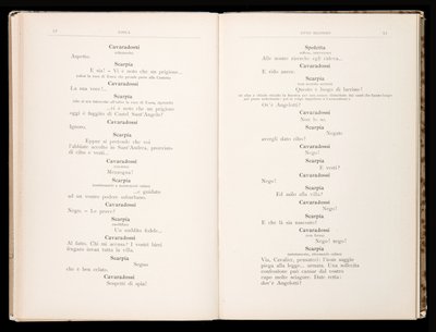 Libretto della Tosca door Giacomo Puccini, Edition Ricordi, Italië door Italian School