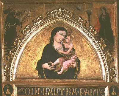 Madonna en kind door Italian School
