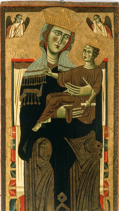 Madonna en kind door Italian School