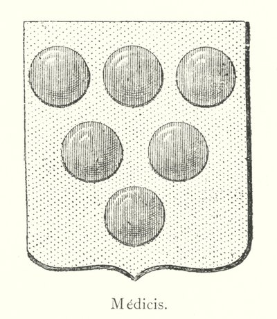 Medicis (gravure) door Italian School