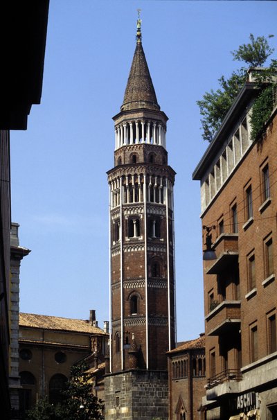 Milaan: de klokkentoren van San Gottardo door Italian School