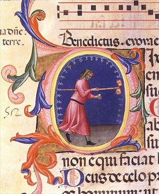 Ms 559 f.113v Geïllustreerde initiaal 