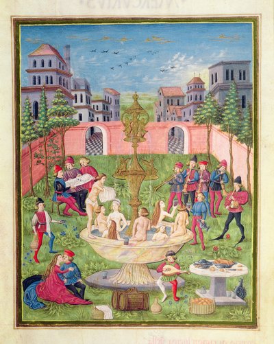 De Fontein van de Jeugd door Italian School