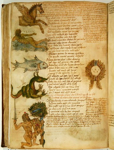 Ms Ital 483 P.4.7 f.159v Constellaties, uit de 